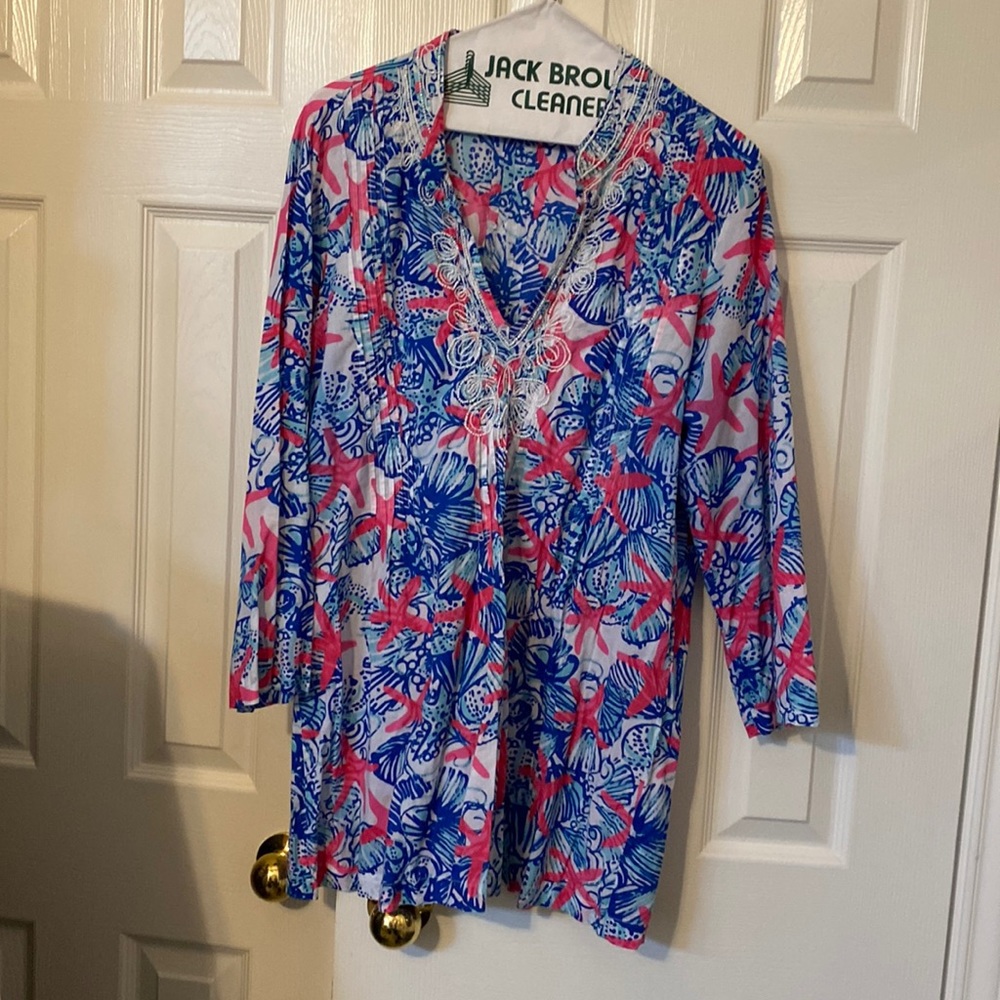 Lily Pulitzer cotton tunic